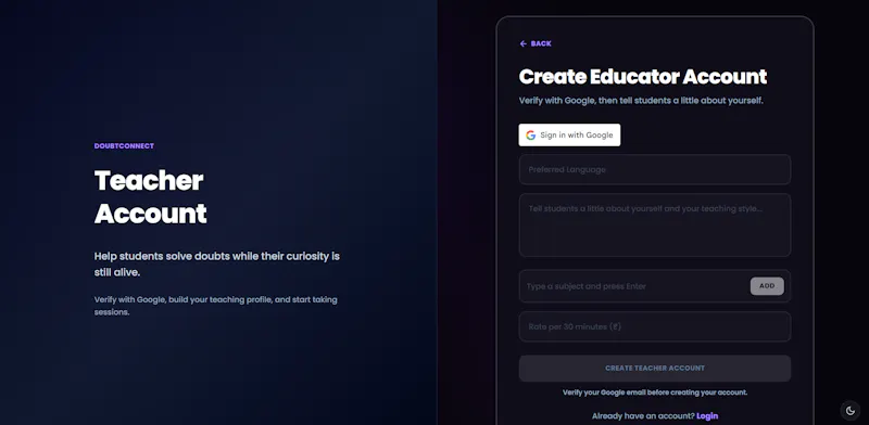 DoubtConnect screenshot 4