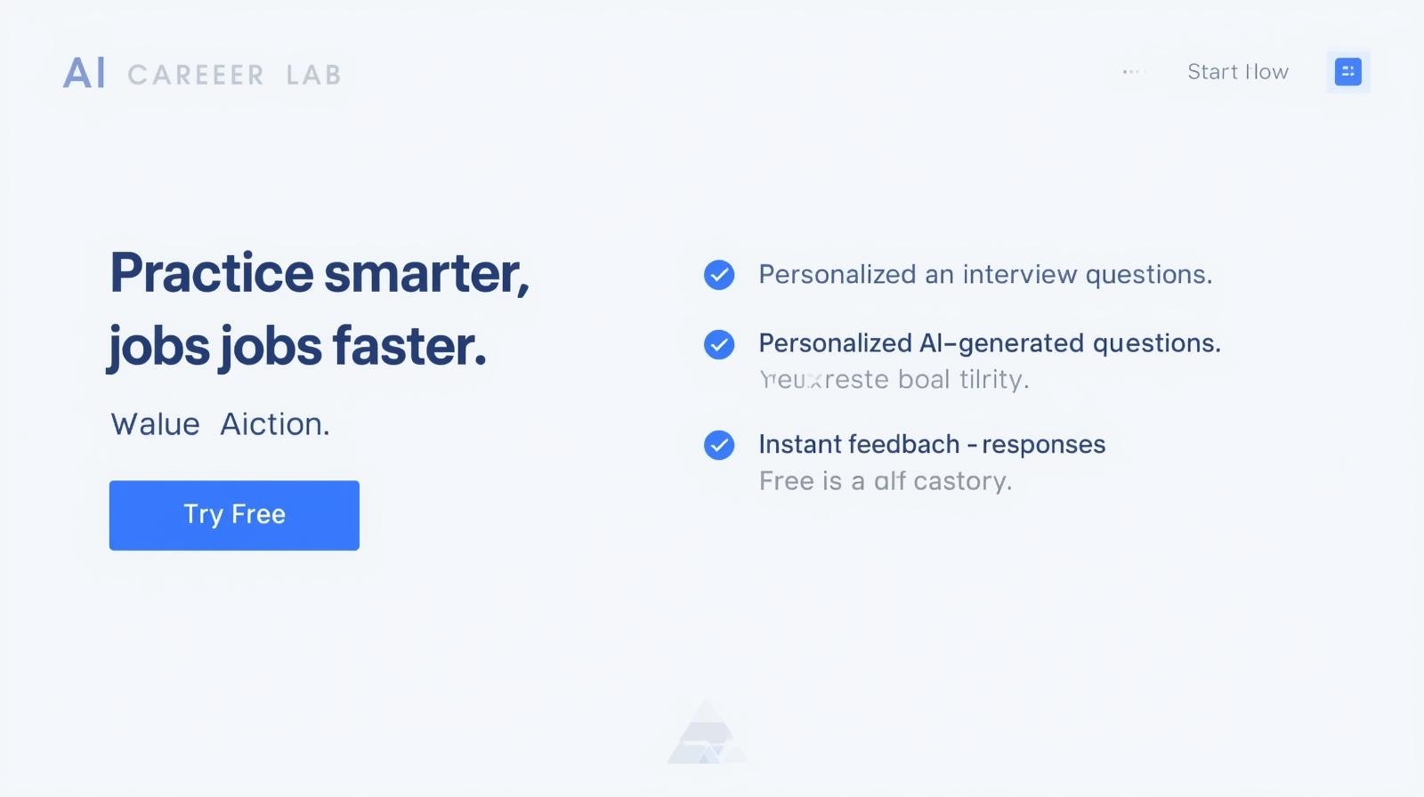 Mídia 4 de Você tem um laboratório de carreira - Entrevistas simuladas baseadas em currículo com feedback instantâneo