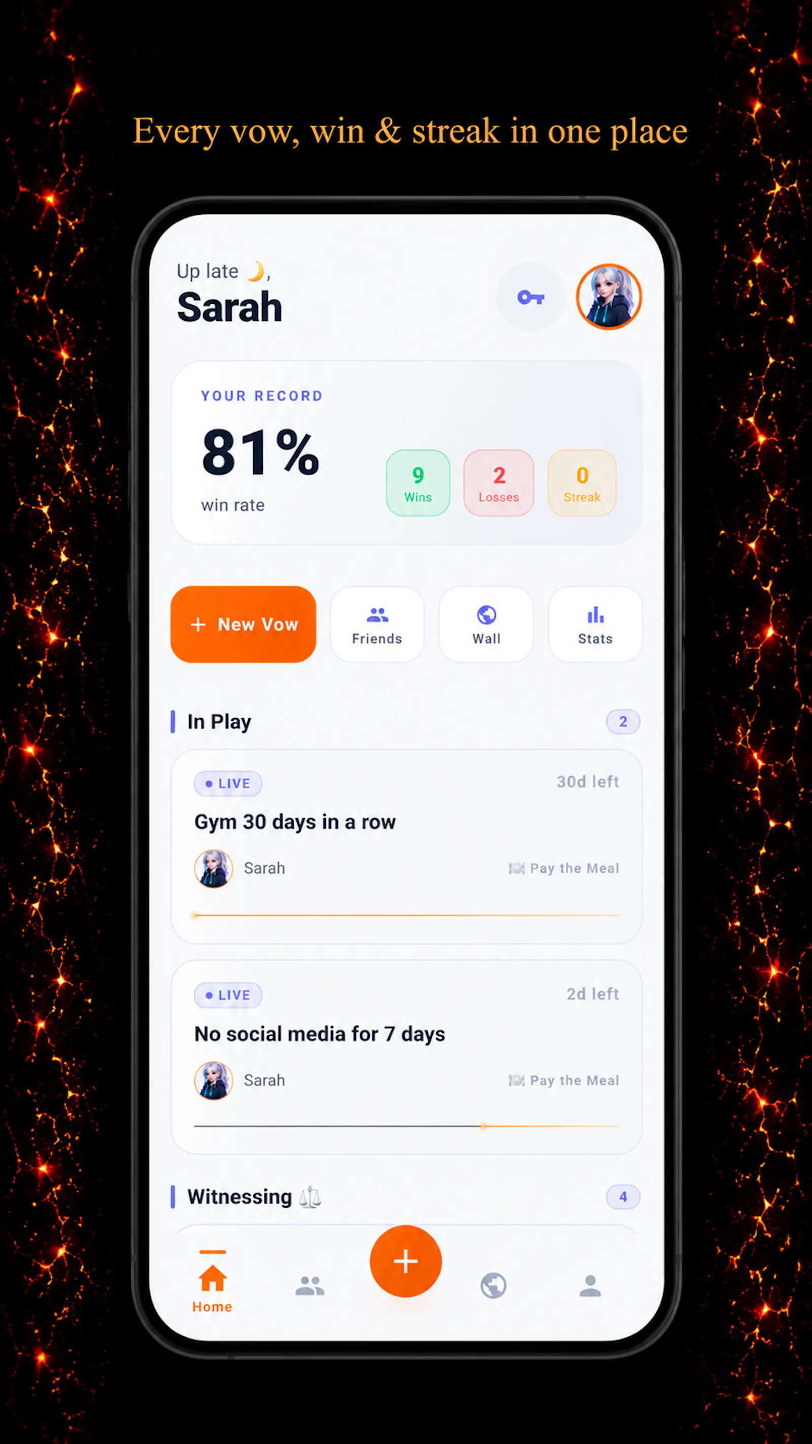 Vowd screenshot 2