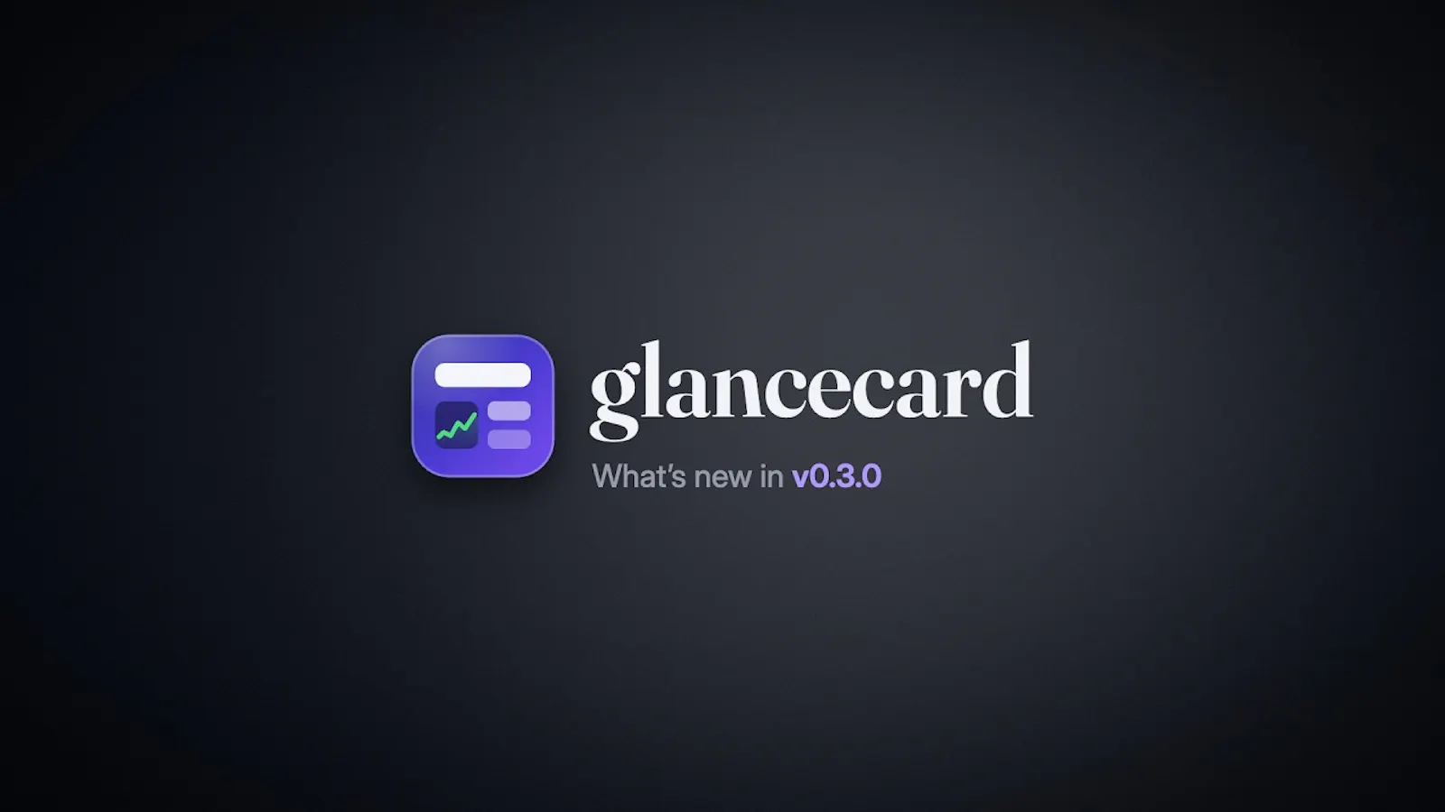 GlanceCard screenshot 1 (video preview)