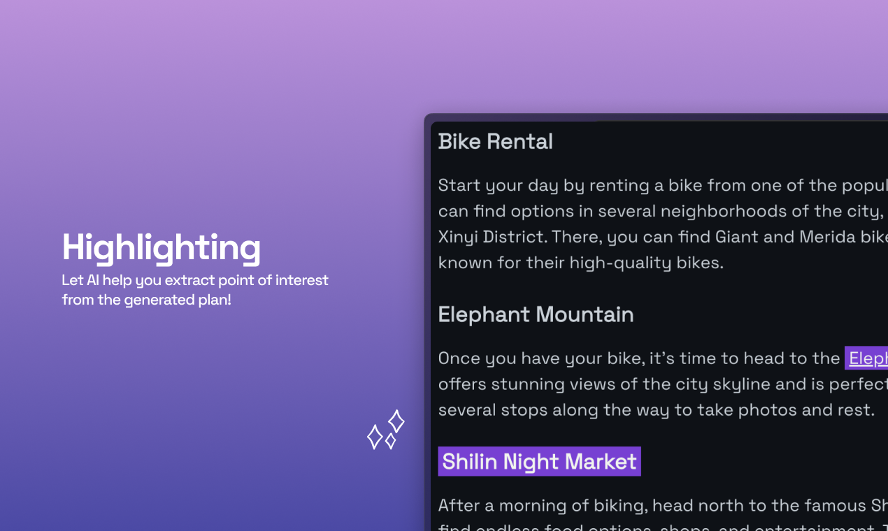 Plan trip gallery image