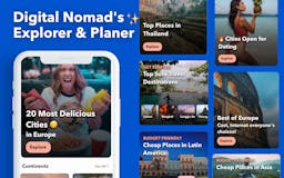 NomadLife: Explore Plan for DigitalNomad media 2