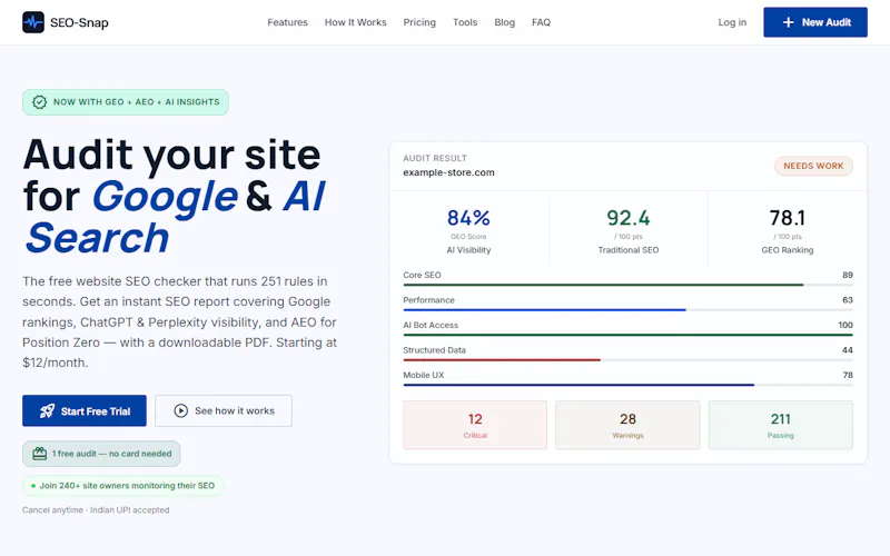 SEO Snap screenshot 5