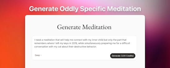 Generate Meditation gallery image