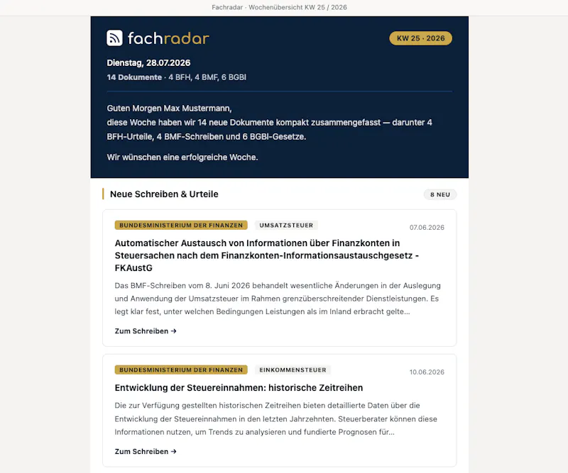 Fachradar screenshot 1
