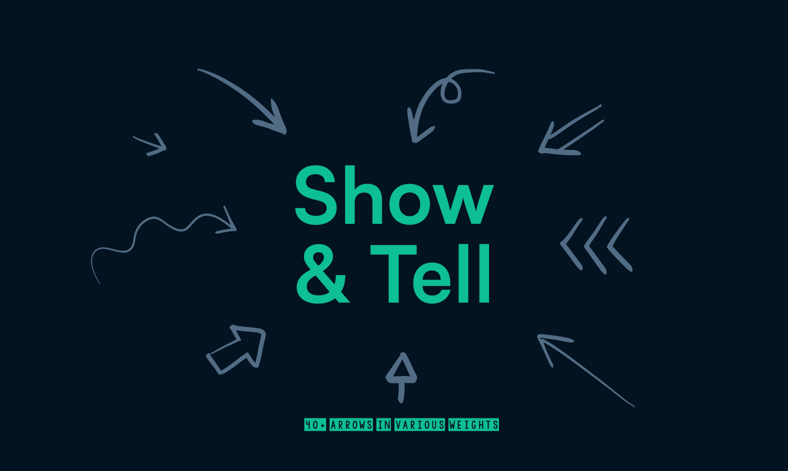 Hand-drawn icons gallery image