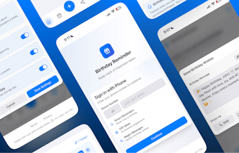 AI Birthday Reminder App gallery image