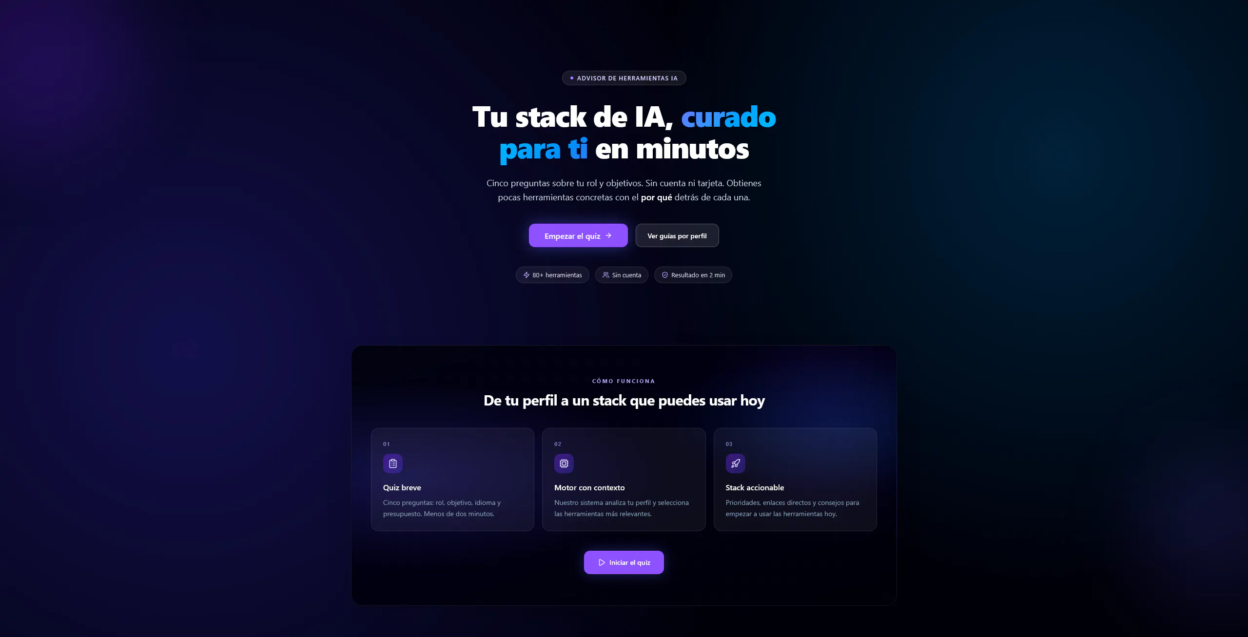 AI Stack Advisor by VRS Labs product banner