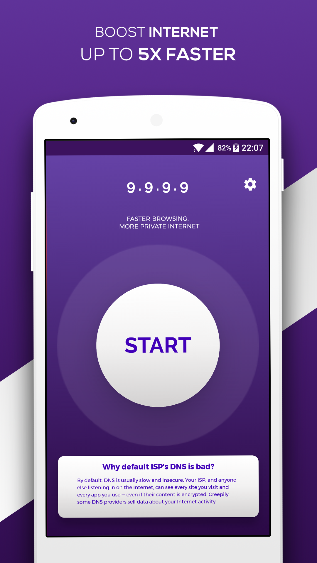 9.9.9.9 - Internet Speed Booster & Unblock Sites gallery image