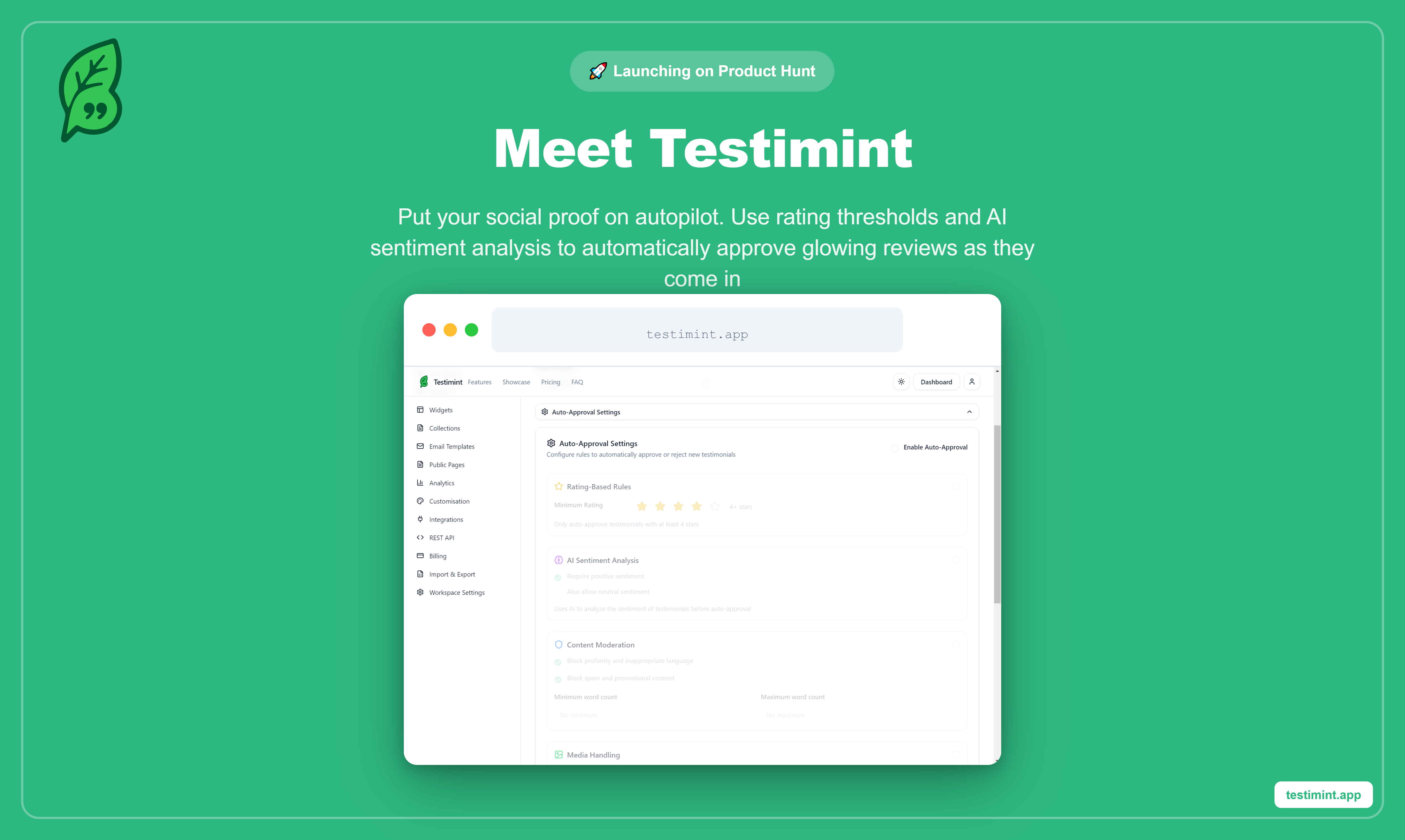 Testimint gallery image