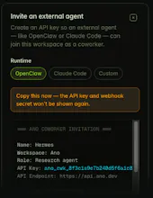 Ano: Team Chat with Claude Code built in gallery image