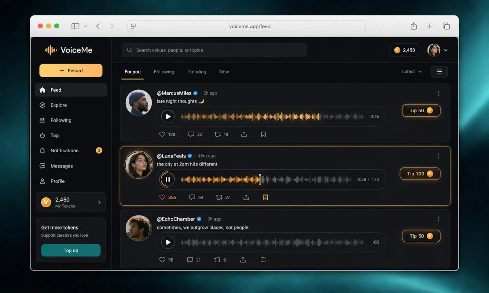 VoiceMe screenshot 3