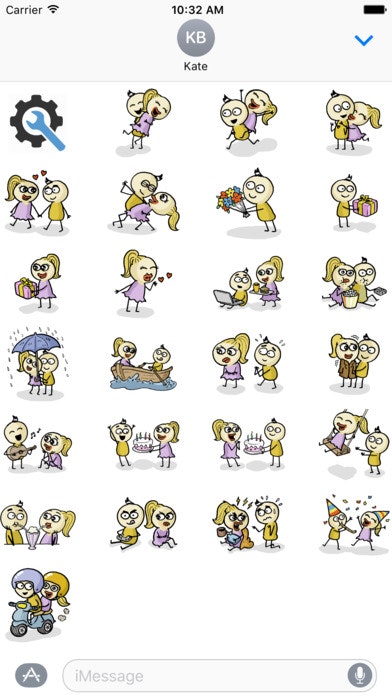 Love Stickies - Playful Stickers for iMessage gallery image