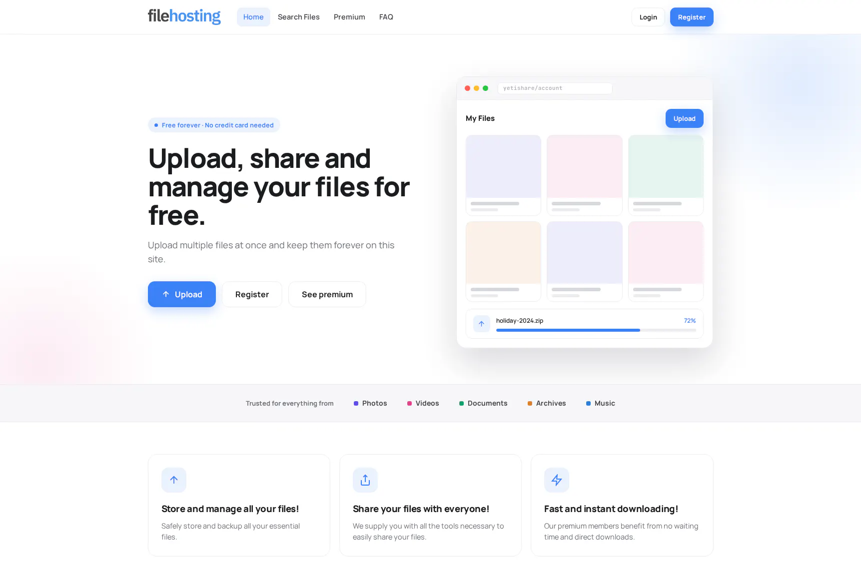 Yetishare gallery image
