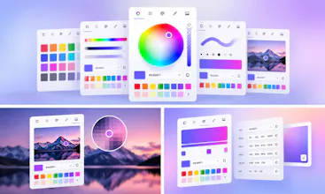 Chroma Panel - Modern React Color Picker gallery image