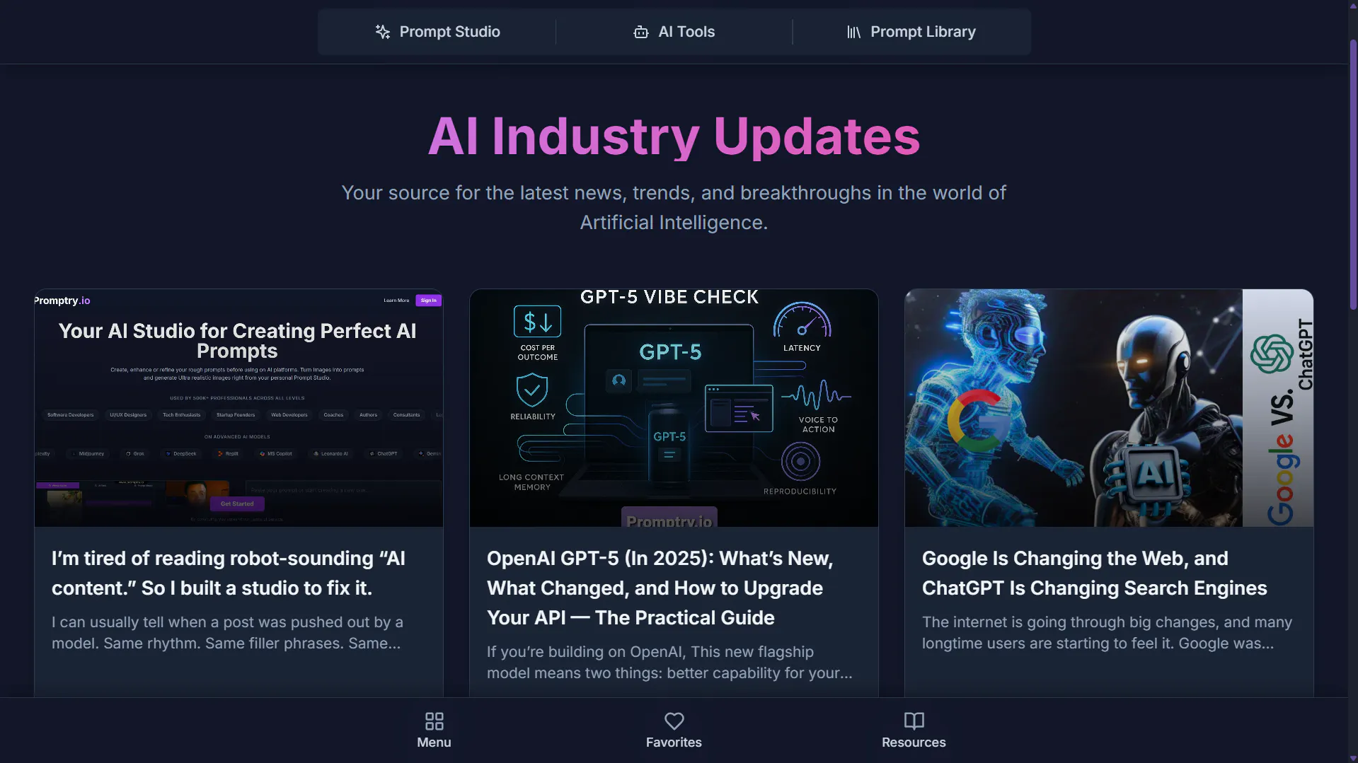 Promptry.io gallery image