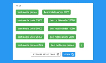 Youtube Tag Generator gallery image