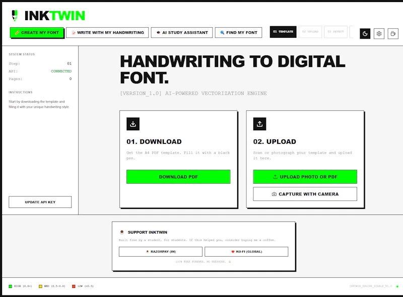 InkTwin Your Handwriting Digitally Yours screenshot 3