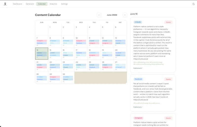 Curb Social screenshot 3