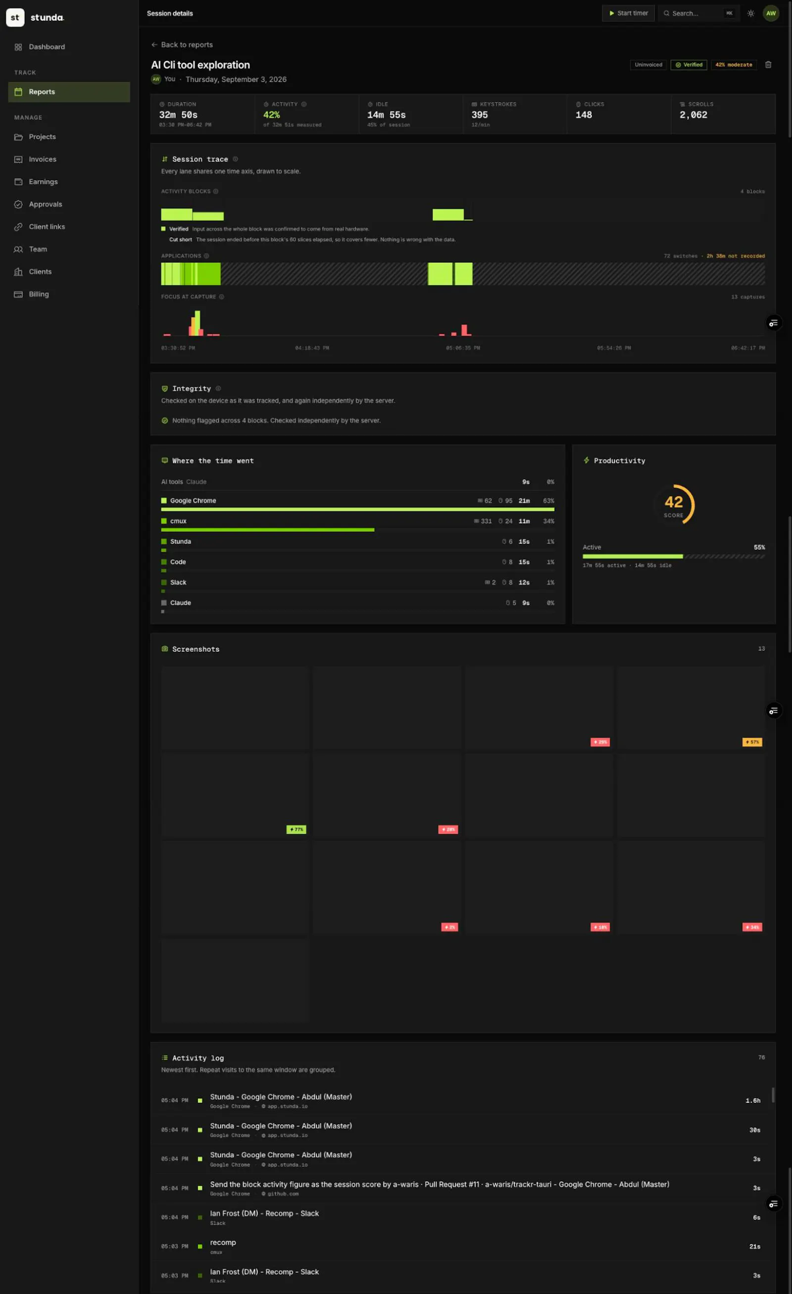 stunda app screenshot 14