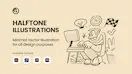 Halftone illustrations