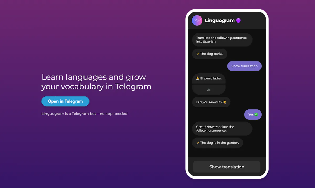 Linguogram
