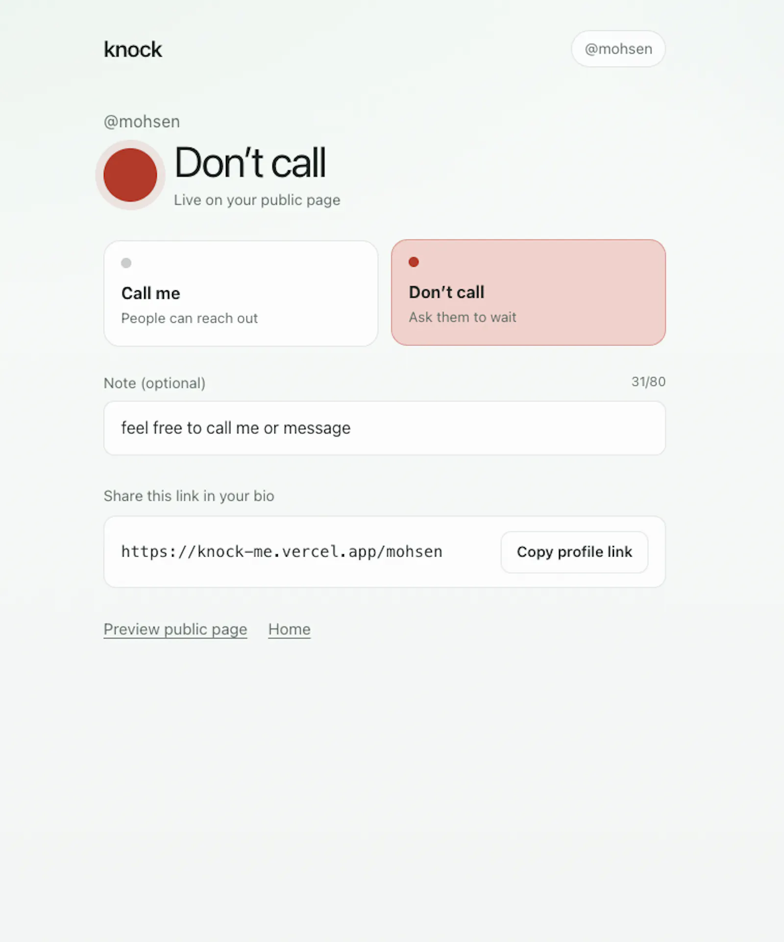 knock screenshot 3