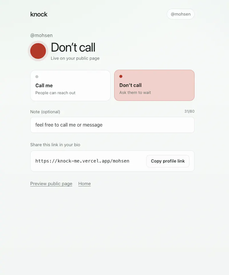 knock screenshot 3