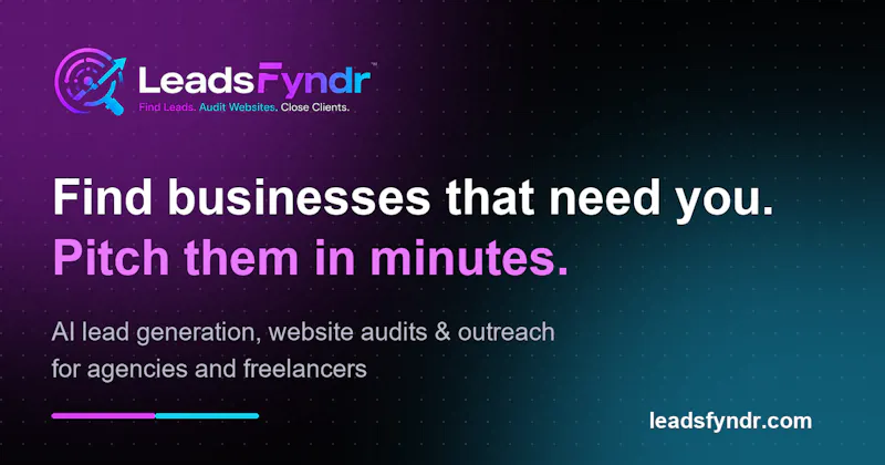 Leadsfyndr screenshot 1