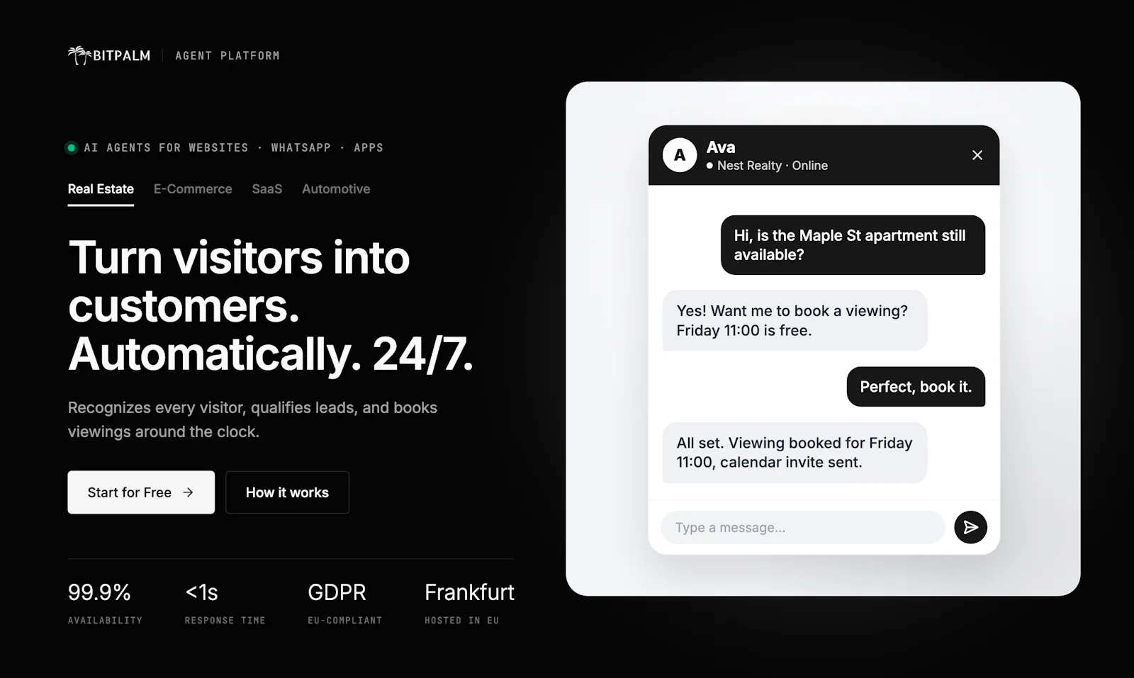 BitPalm Agents screenshot 1