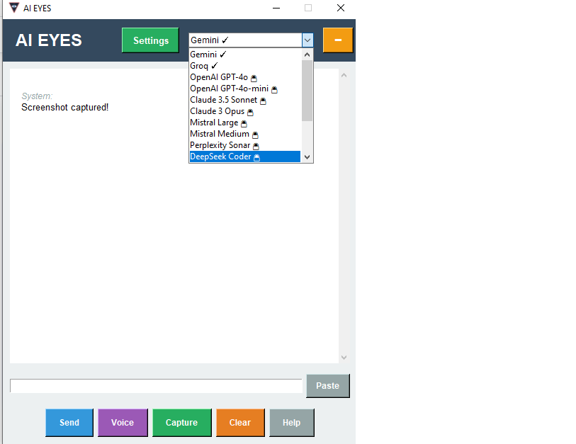 AI Eyes - Screenshot 4 showing product features and functionality