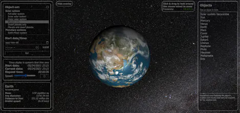 Solar System Explorer gallery image
