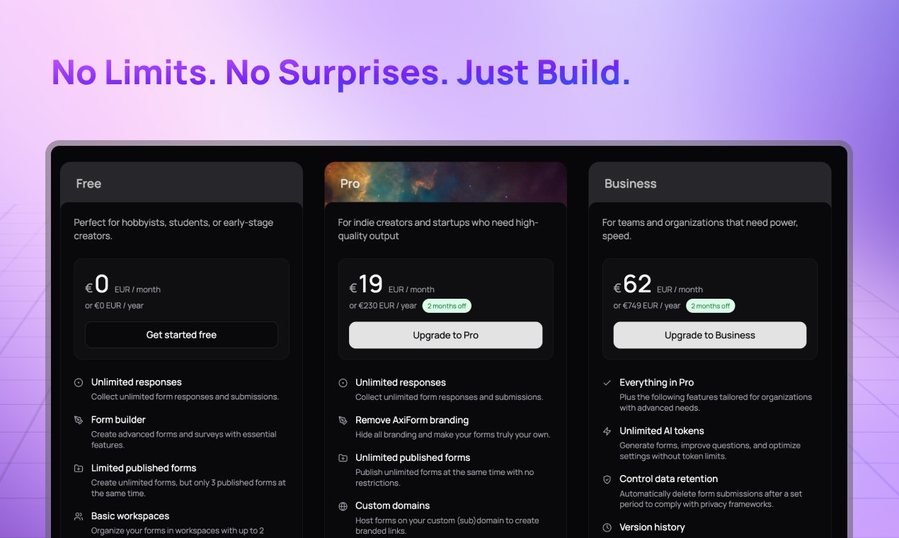 AxiForm gallery image