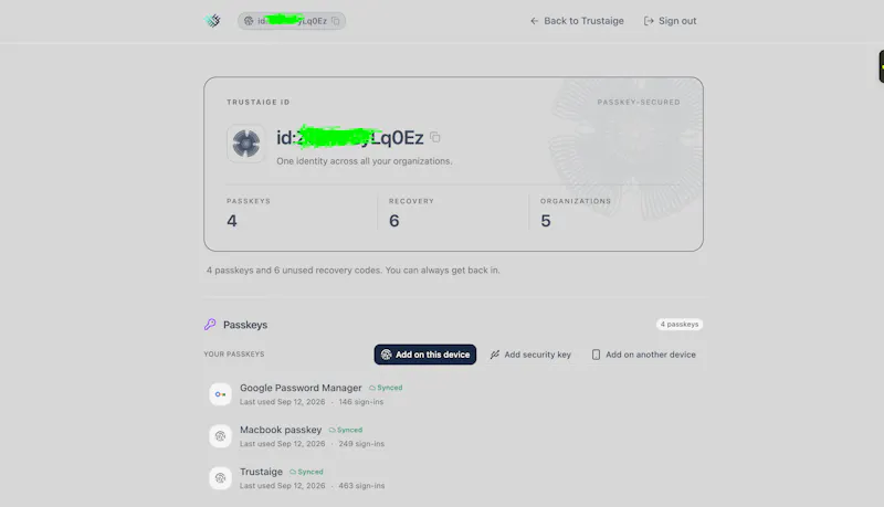 Trustaige screenshot 3