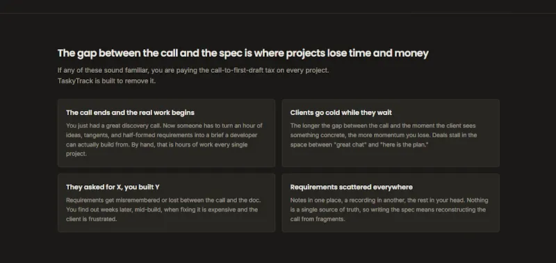 TaskyTrack screenshot 2