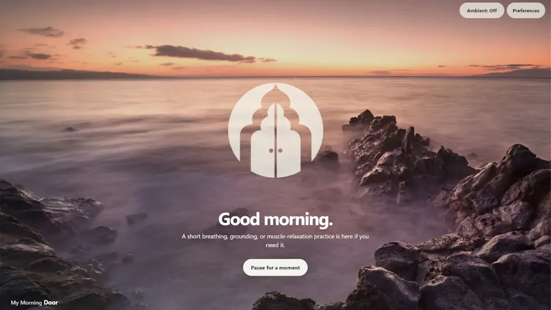 My Morning Door screenshot 1 (video preview)