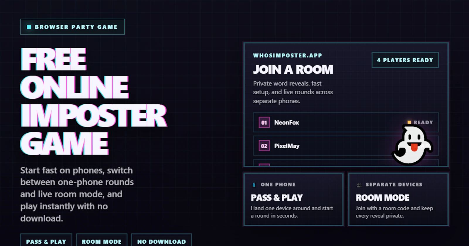 Imposter Game screenshot 1