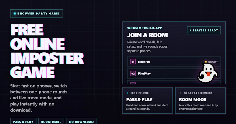 Imposter Game screenshot 1