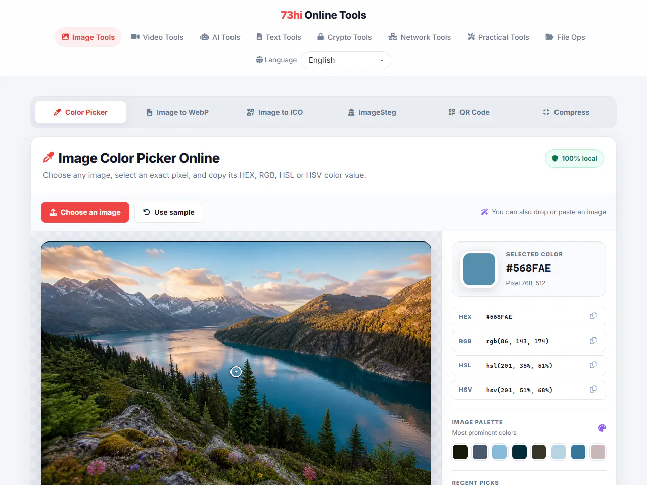 Image Color Picker