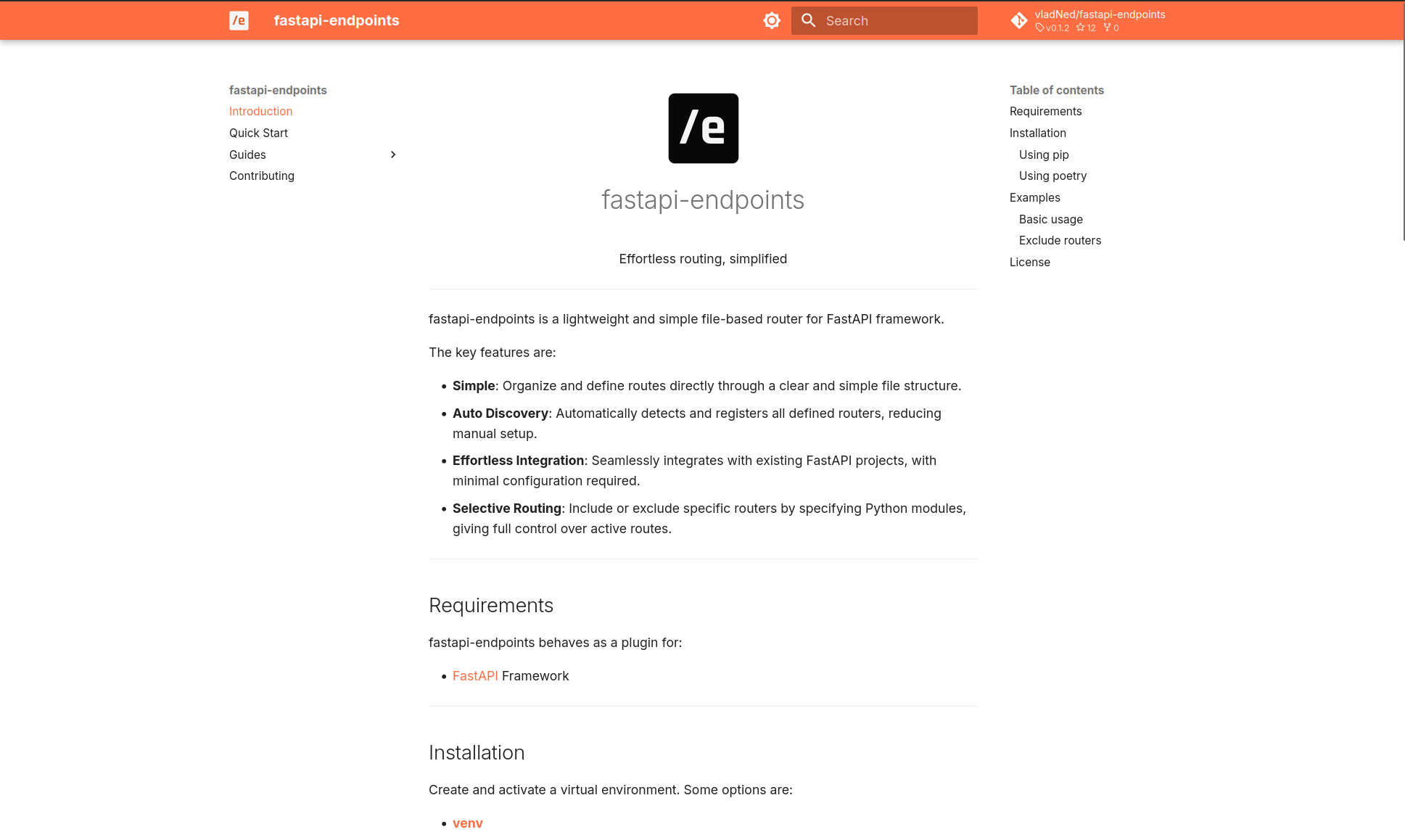 fastapi-endpoints - Main product screenshot demonstrating key features and user interface