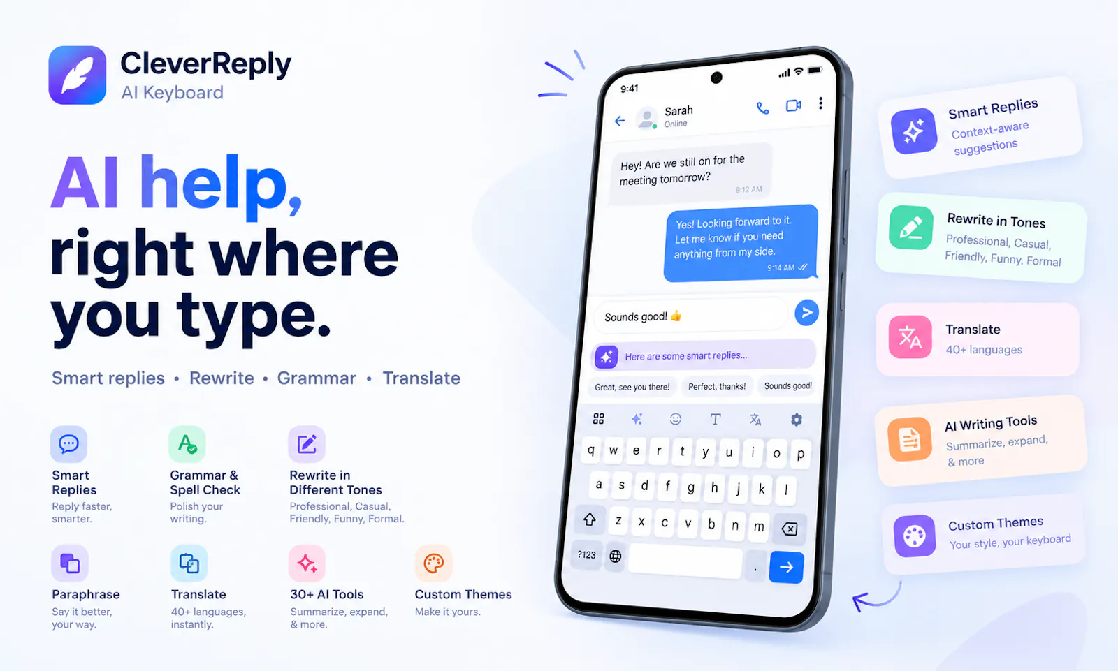 CleverReply  screenshot 2