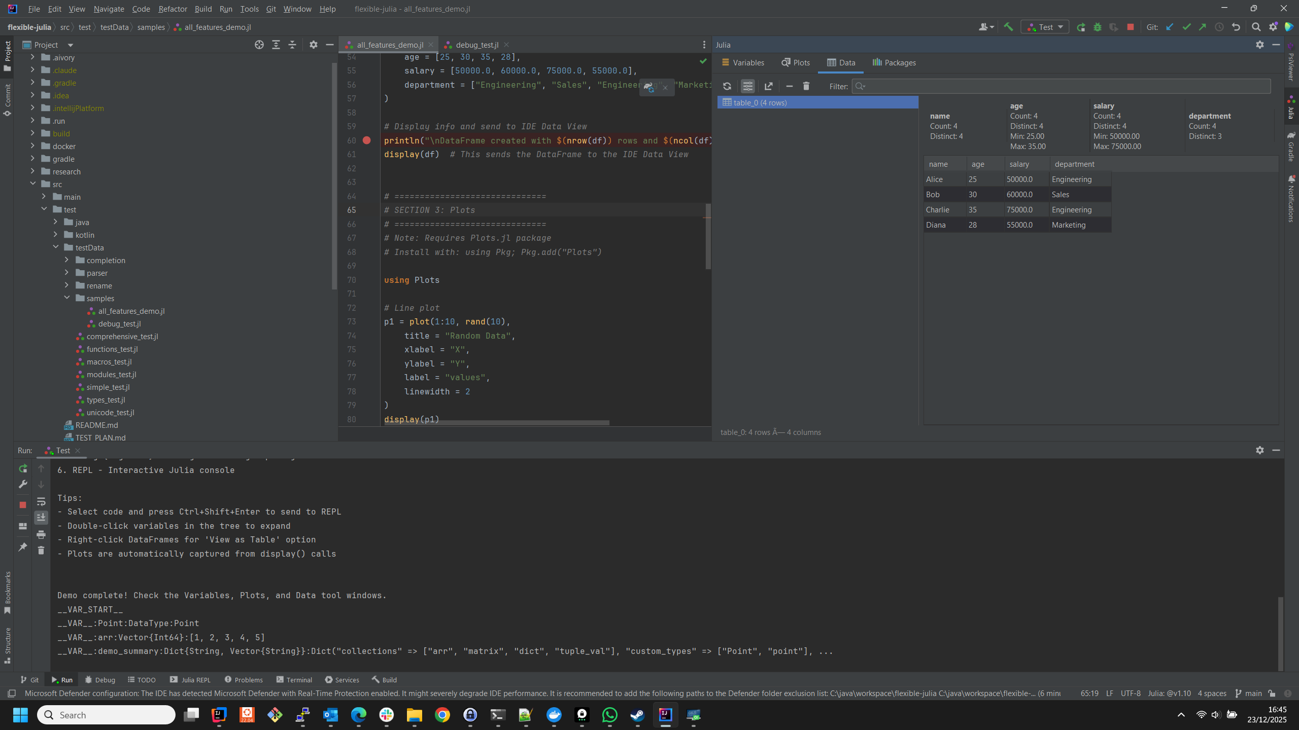 Flexible Julia  gallery image