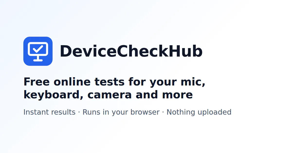 DeviceCheckHub gallery image