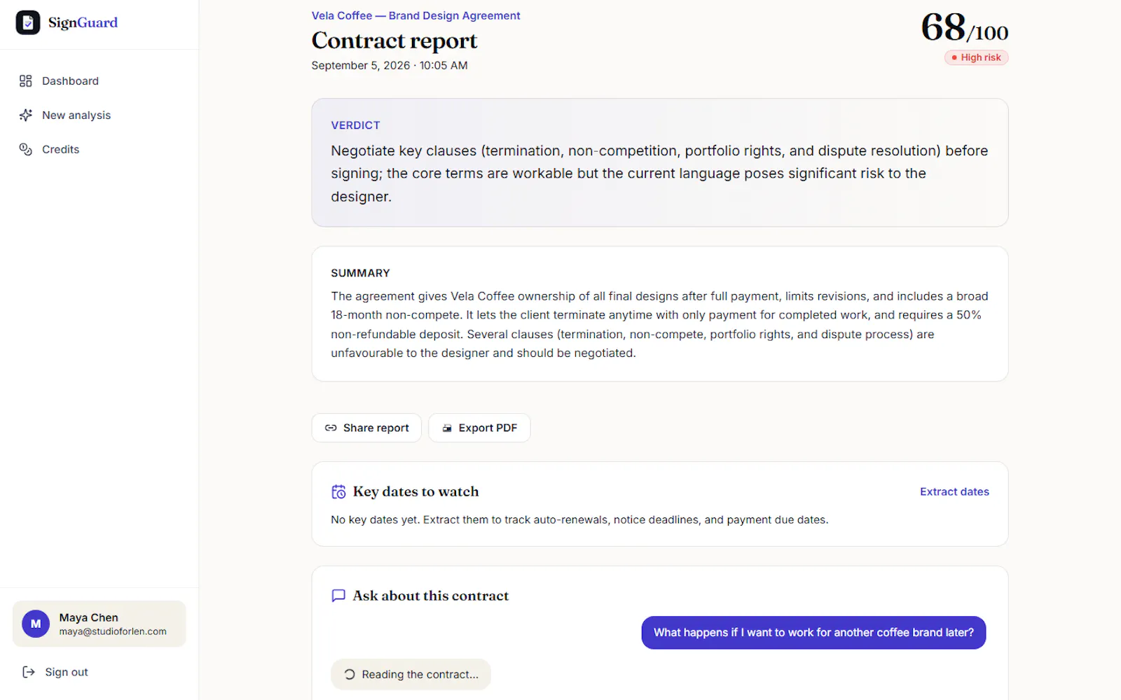 SignGuard screenshot 3