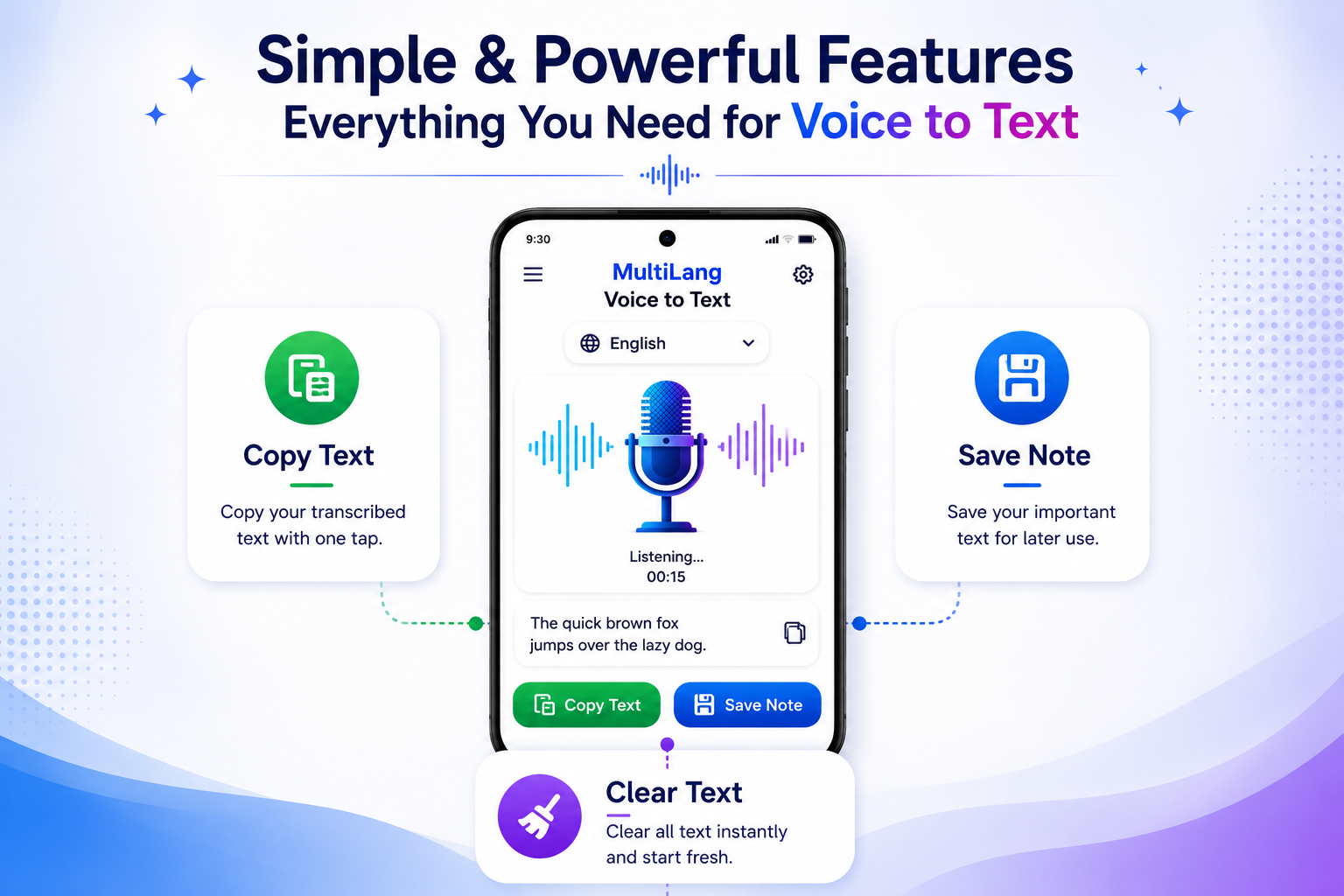 MultiLang Voice to Text gallery image