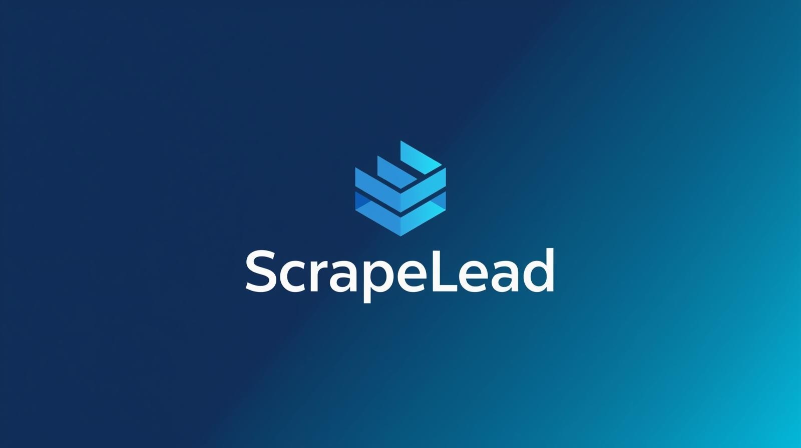 ScrapeLead - Product Hunt launch logo and brand identity