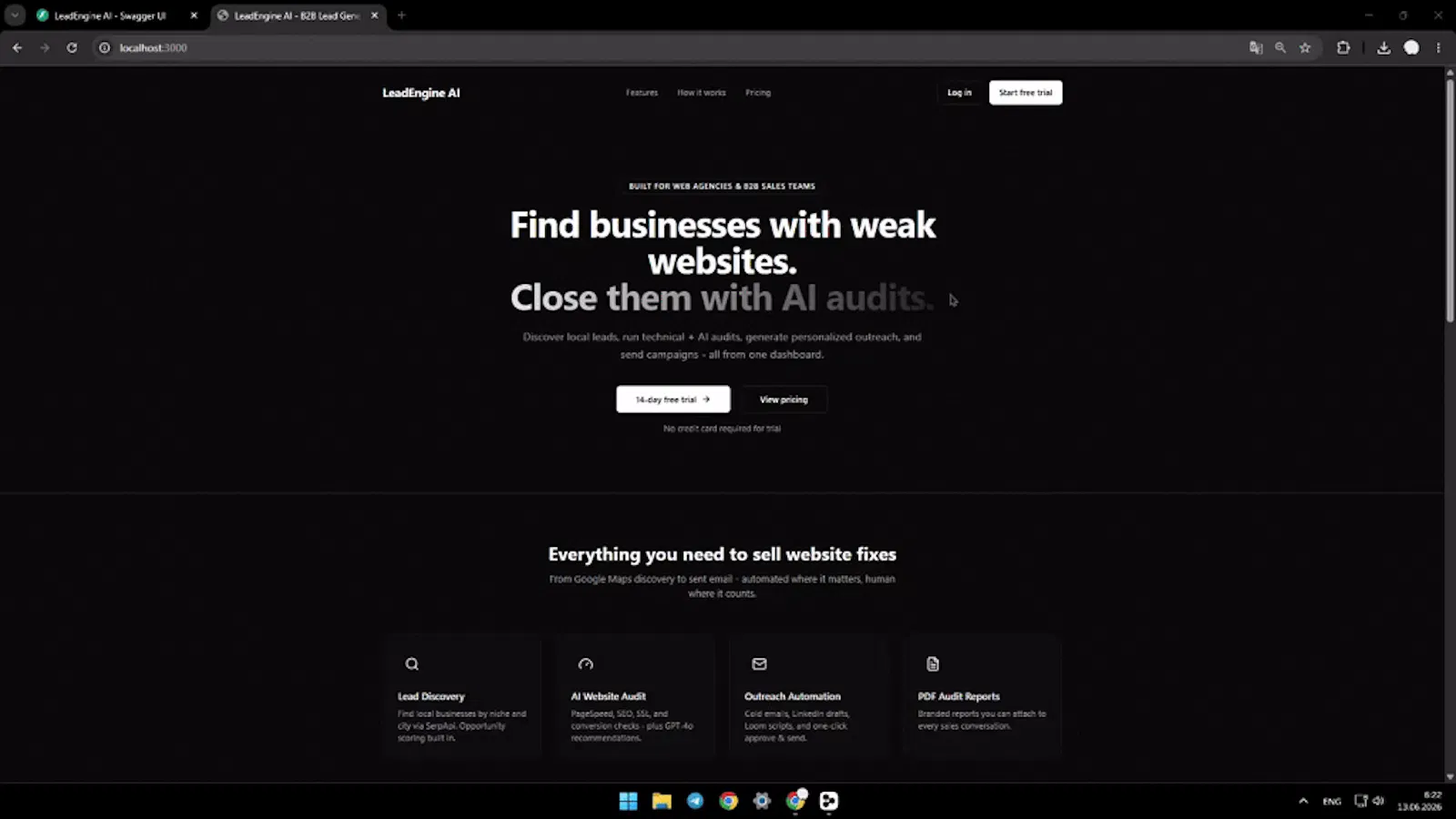 LeadEngine AI screenshot 1 (video preview)