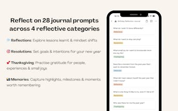 Birthday Reflection Notion Journal gallery image