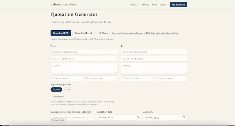 IndianBusinessTools screenshot 6