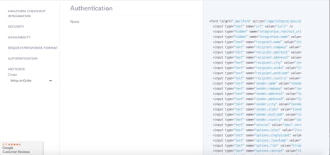 Mailform Checkout API gallery image